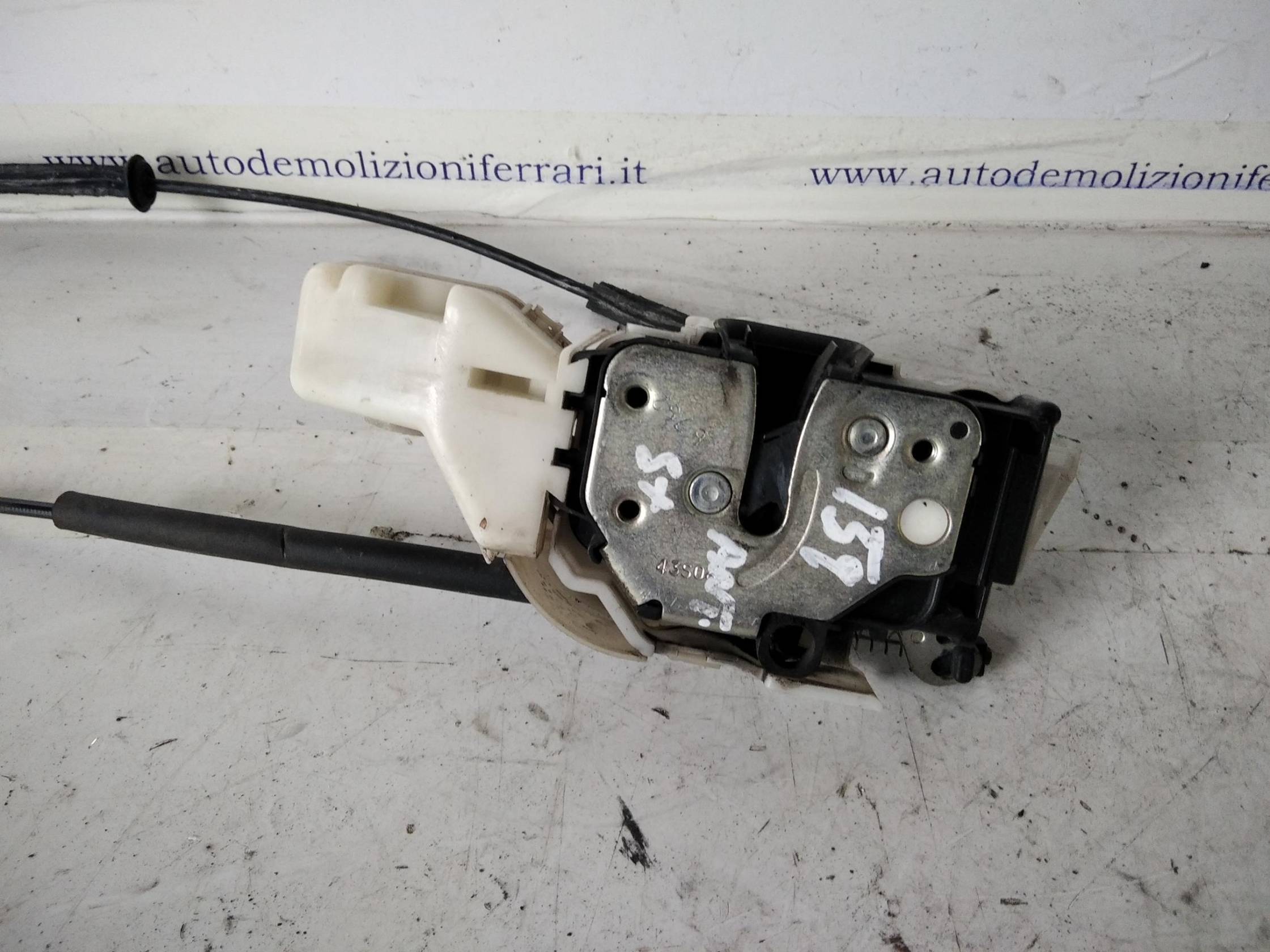 Serratura porta ant. sx.